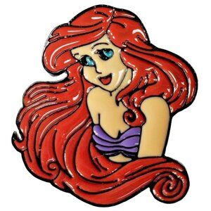 Ariel Lapel Pin Princess Little Mermaid Enamel Brooch Pin Accessories Jewelry
